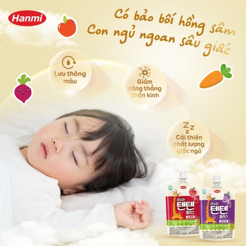 HANMI - 1Y+NƯỚC ÉP HỒNG SÂM TRÁI CÂY TENTEN