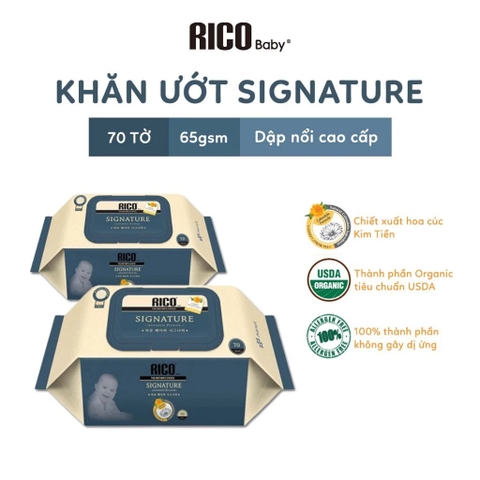 RICO - KHĂN ƯỚT BABY SIGNATURE