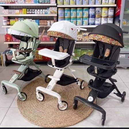 GXB S600 - XE ĐẨY ĐẢO CHIỀU GẤP GỌN CÓ KHAY ĂN