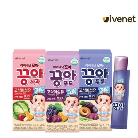 IVENET - 1Y+THẠCH TRÁI CÂY RAU CỦ