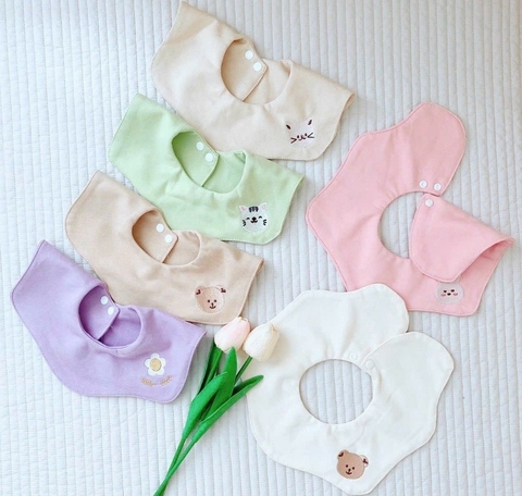 MONONA - YẾM CỔ TRÒN THÊU HỌA TIẾT