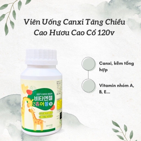 3Y+KẸO VIÊN CANXI TĂNG CHIỀU CAO HUƠU CAO CỔ MẪU MỚI