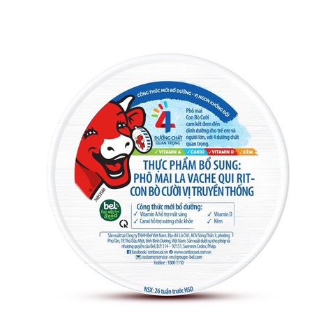 LA VACHE QUI RIT - 7M+PHÔ MAI CON BÒ CƯỜI VỊ TRUYỀN THỐNG