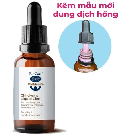 BIOCARE UK - KẼM NƯỚC ZINC NUTRISORB