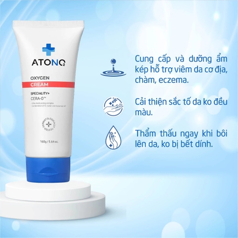 ATONO - KEM DƯỠNG ẨM HỮU CƠ OXYGEN