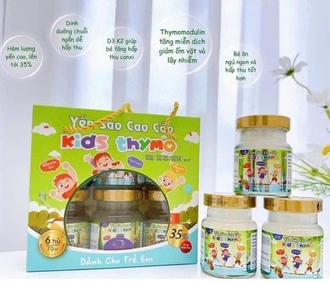 HUY AN - 1Y+YẾN SÀO TRẺ EM KIDS THYMO