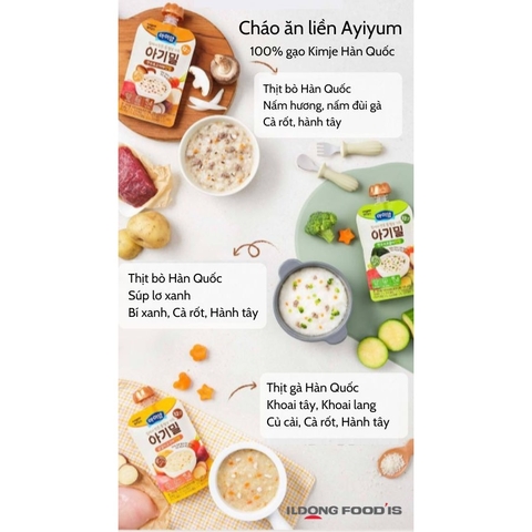 ILDONG - 1Y+CHÁO ĂN LIỀN