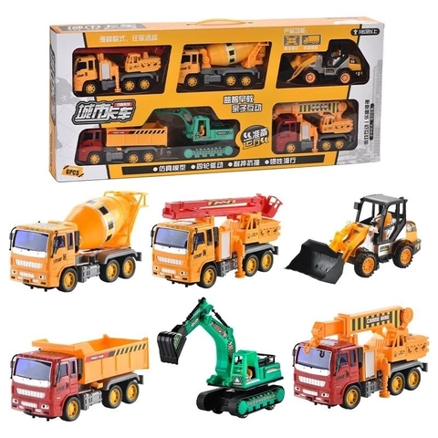 HT - SET 6 XE Ô TÔ CÔNG TRÌNH