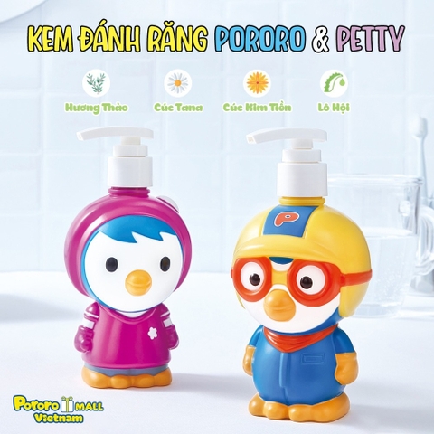 PORORO - 2Y+KEM ĐÁNH RĂNG CÓ VÒI ẤN