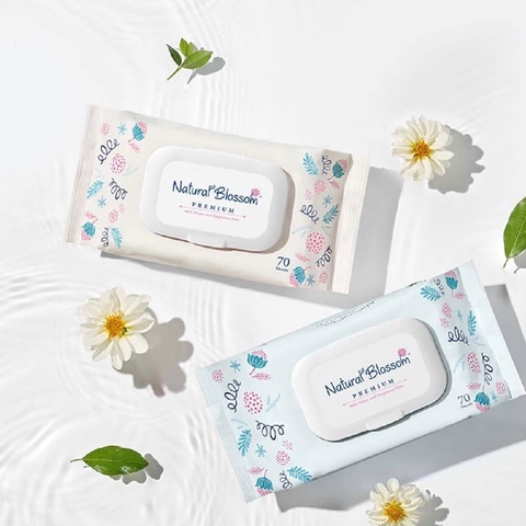 BLOSSOM - KHĂN GIẤY ƯỚT NATURAL
