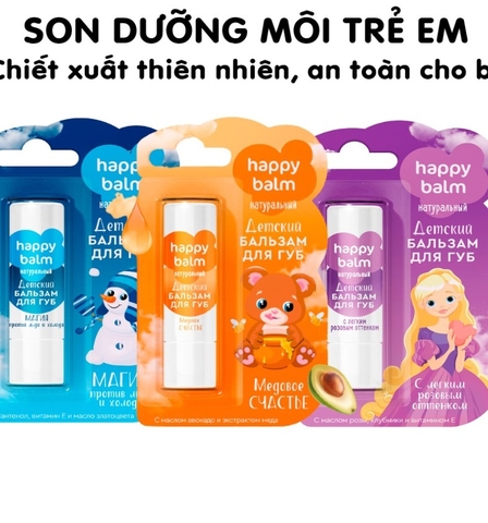 HAPPY BALM - SON DƯỠNG MÔI