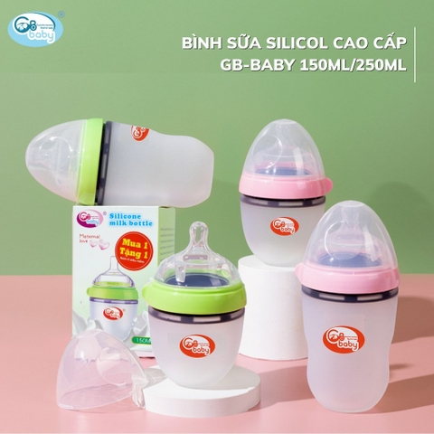 GB BABY - BÌNH SỮA SILICONE CAO CẤP