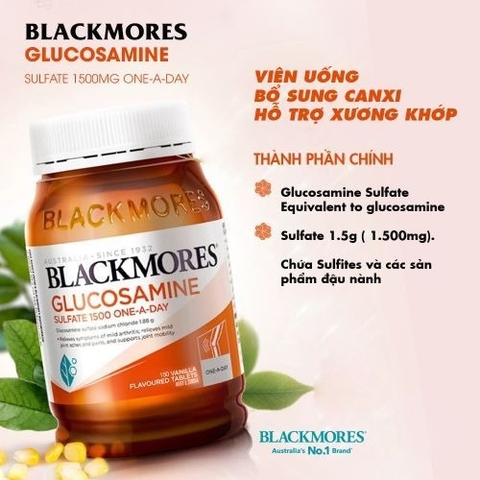BLACKMORES - 18Y+BỔ XƯƠNG KHỚP GLUCOSAMINE