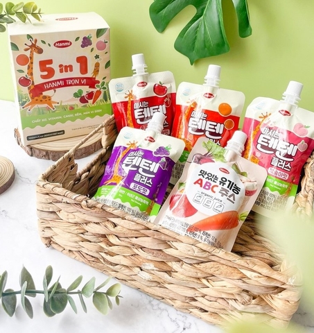 HANMI - 1Y+NƯỚC ÉP HỒNG SÂM TRÁI CÂY TENTEN