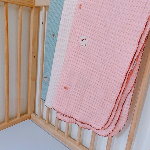 MONONA - CHĂN SỢI TRE WAFFLE 90*130