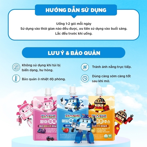 LOTTE - 6M+NƯỚC DINH DƯỠNG SÂM ROBOT