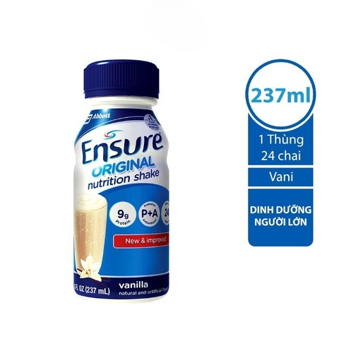 ABBOTT - SỮA NƯỚC ENSURE ORIGINAL VANI