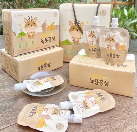 CHUNHO - 2Y+NƯỚC HỒNG SÂM NHUNG HƯƠU