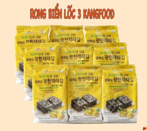 8M+SEASONED LAVER - RONG BIỂN KIM CHI ĂN LIỀN SET 3