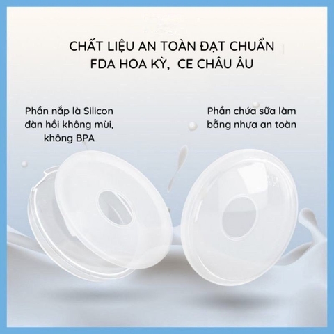 CMBEAR - PHỄU HỨNG SỮA CHỐNG TRÀN SILICONE