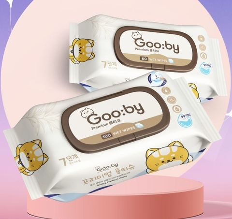 GOOBY - KHĂN ƯỚT PREMIUM KHÔNG CỒN
