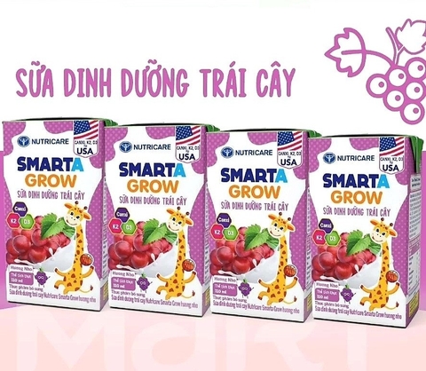NUTRICARE - 2Y+SỮA NƯỚC SMARTA GROW VỊ NHO
