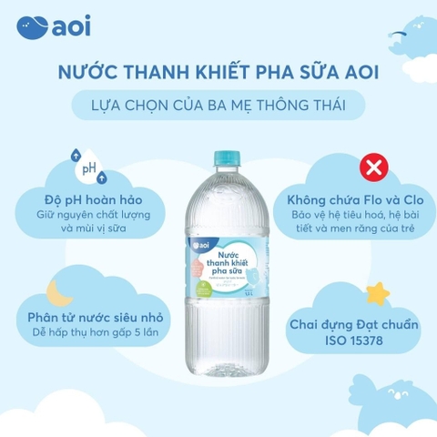 AOI - NƯỚC THANH KHIẾT PHA SỮA