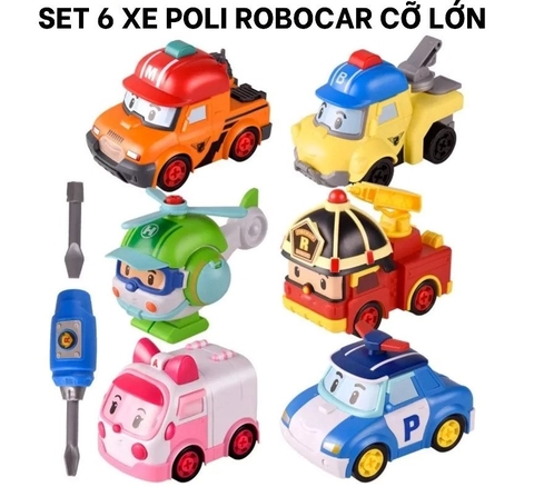 HT - SET 6 XE POLI CỠ LỚN 3759