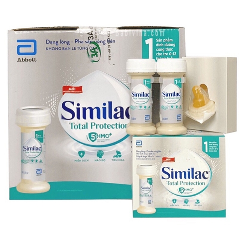 ABBOTT - SỮA SIMILAC CÔNG THỨC DẠNG LỎNG TOTAL PROTECTION KÈM NÚM