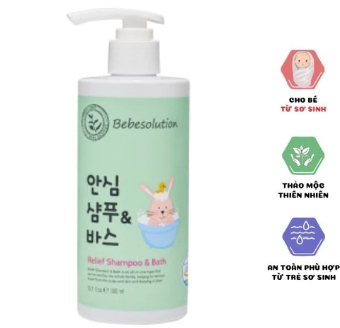 BEBESOLUTION - SỮA TẮM GỘI HÀN QUỐC