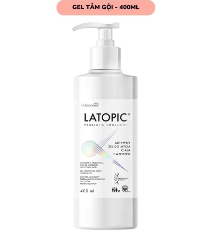 LATOPIC - GEL TẮM GỘI DA DỊ ỨNG KÍCH ỨNG