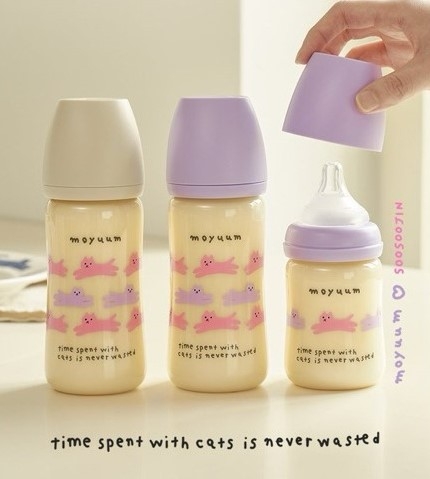 MOYUUM - BÌNH SỮA PPSU PREMIUM WITH CAT