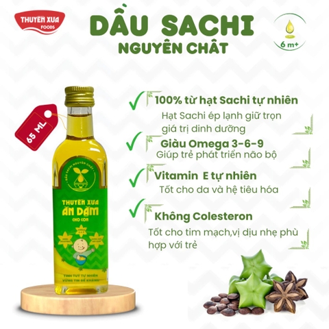 THUYỀN XƯA - 6M+DẦU SACHI NGUYÊN CHẤT