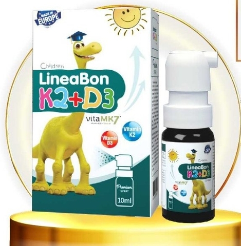 LINEABON - VITAMIN D3K2 MK7 DẠNG XỊT