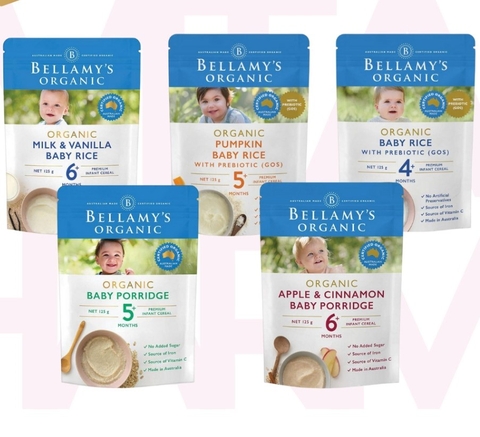 BELLAMY'S - BỘT ĂN DẶM HỮU CƠ