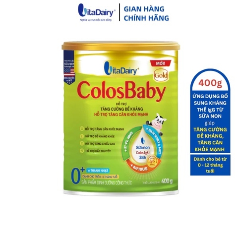 COLOSBABY - SỮA NON THANH NHẠT GOLD MỚI