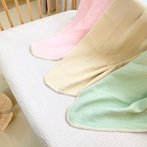 MONONA - CHĂN XÔ 3 LỚP ORAGANIC BO VIỀN