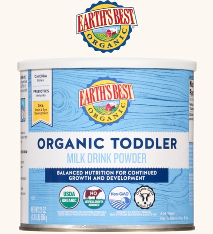 EARTH'S BEST - 1Y+SỮA BỘT ORGANIC TODDLER