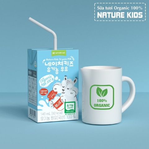 NATURE KIDS - 1Y+SỮA TƯƠI ORGANIC HÀN QUỐC