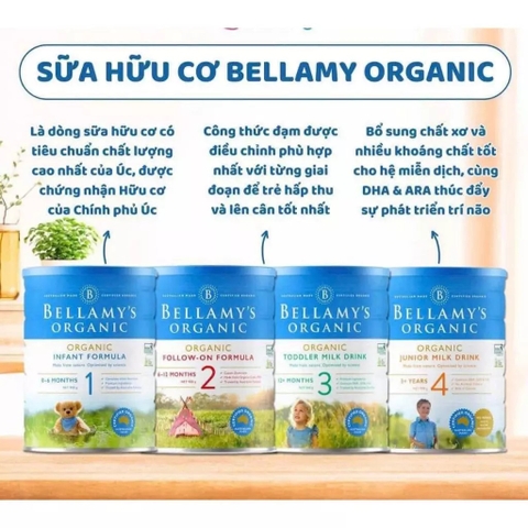 BELLAMY'S - SỮA BỘT HỮU CƠ CLASSIC