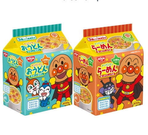 NISSIN - 1Y+MÌ CHÚ HỀ RAMEN ANPANMAN