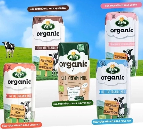ARLA - 1Y+SỮA TƯƠI HỮU CƠ
