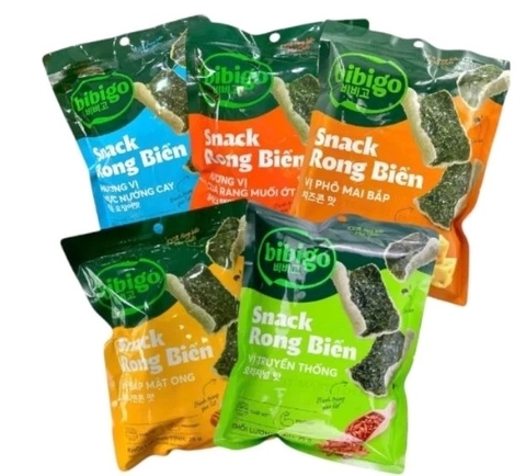 BIBIGO - 6M+RONG BIỂN NƯỚNG GIÒN TRỘN CHÀ BÔNG