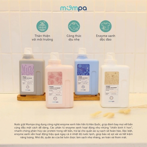 MOMPA - NƯỚC GIẶT XẢ CAN 1200ML