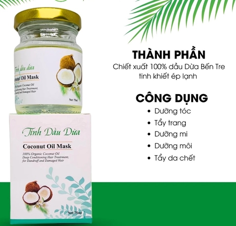 MỘC - TINH DẦU DỪA COCONUT OIL MARK