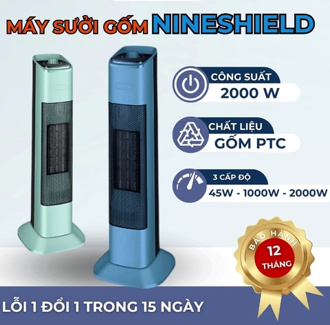 NINESHIELD - MÁY SƯỞI GỐM KB-6502