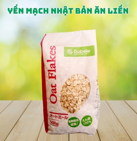 DOBELE - YẾN MẠCH CÁN DẸT ĂN LIỀN OAT FLAKES