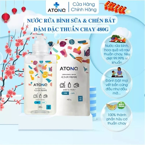 ATONO - NƯỚC RỬA BÌNH VÀ RAU CỦ
