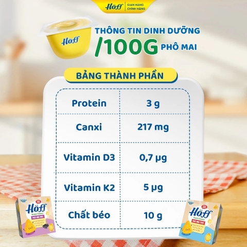 HOFF - 1Y+PHÔ MAI TƯƠI