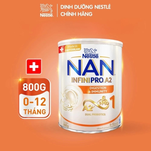 NESTLE - SỮA NAN INFINI PRO A2 THỤY SĨ 6HMO